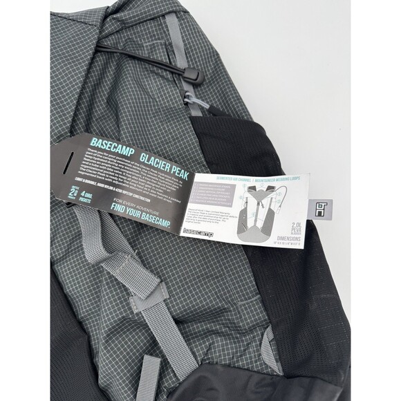 Basecamp Glacier‎ Peak Hydration Pack Small Backpack w/ Bladder New BC20720 - Picture 3 of 7